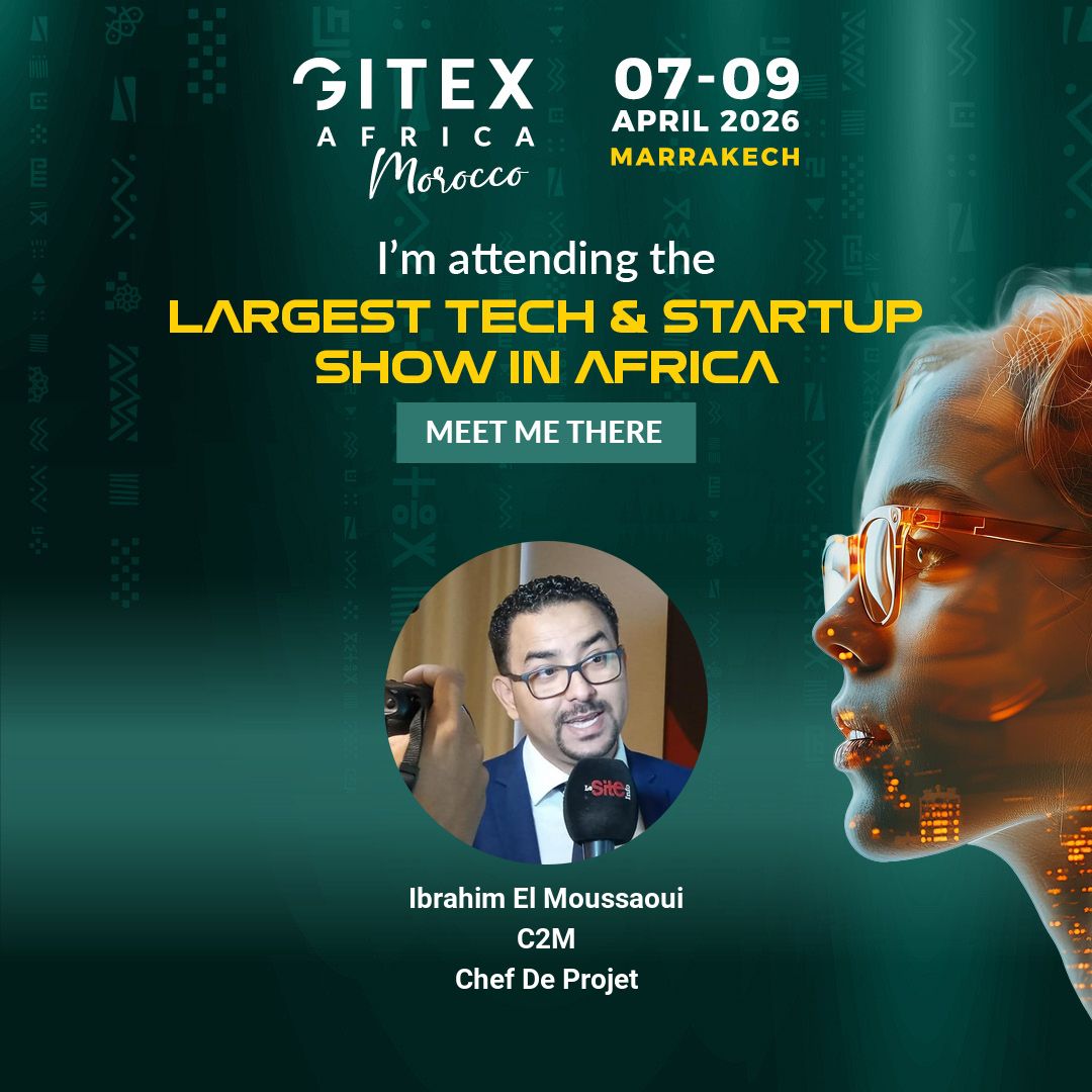 GITEX AFRICA 2026 à Marrakech — Entrée GRATUITE avec C2M !